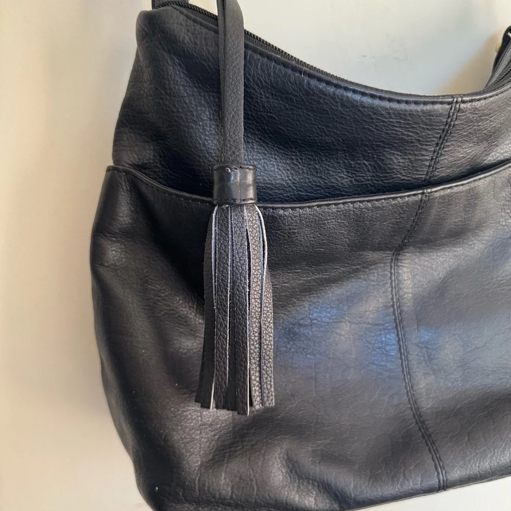 Great American leather works Black leather Purse